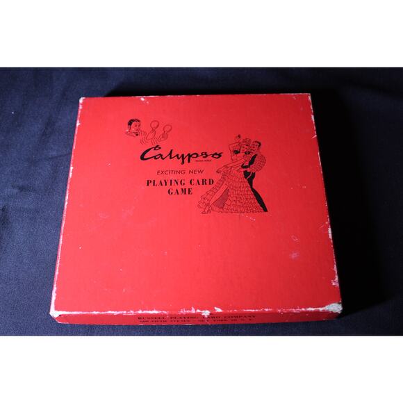 Vintage 1955 Calypso Playing Card Game - Picture 1 of 5